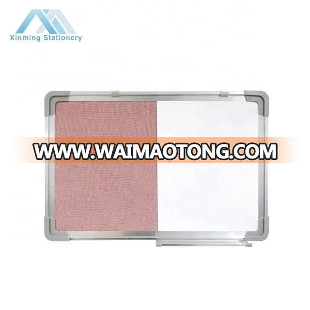 Foshan Factory Felt Pin Board Dry Erase Board Cork Combo